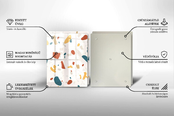 Herdabdeckung Dekoratives Steinzeug