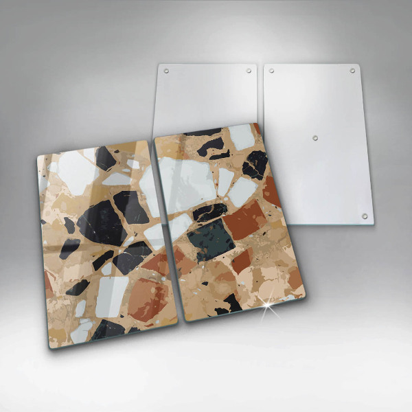 Herdabdeckung Dekorativer Steinteller