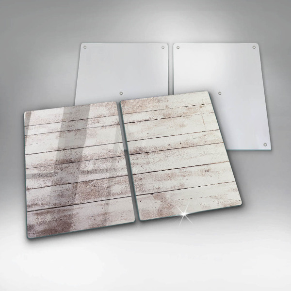 Herdabdeckung Alte Holzbretter