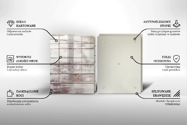 Herdabdeckung Alte Holzbretter