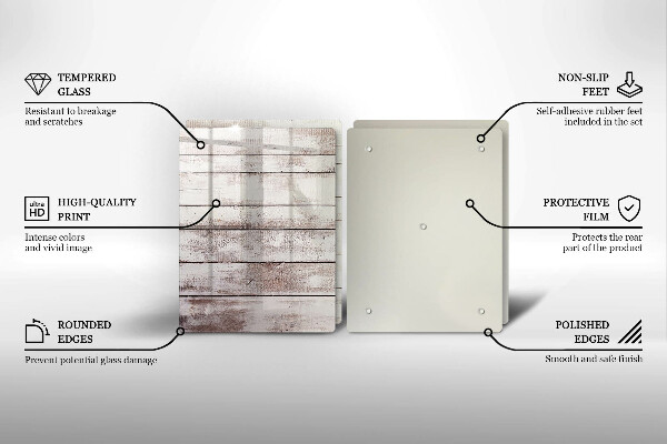 Herdabdeckung Alte Holzbretter