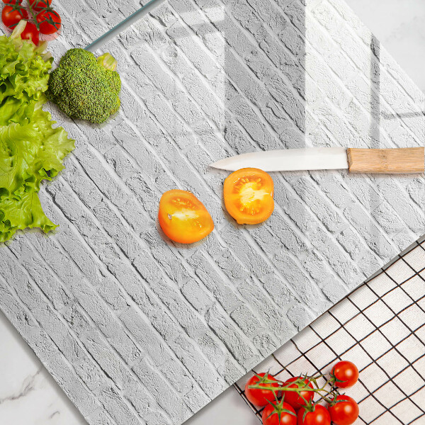 Herdabdeckung Backsteinmauer