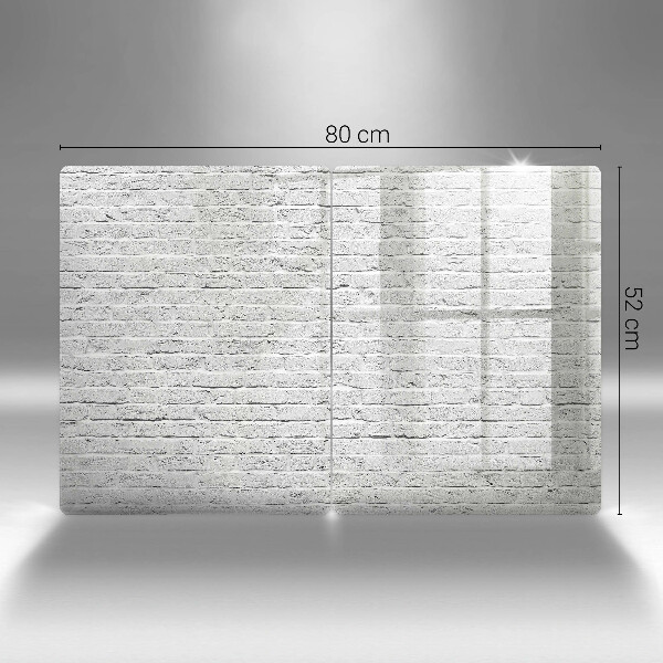 Herdabdeckung Backsteinmauer