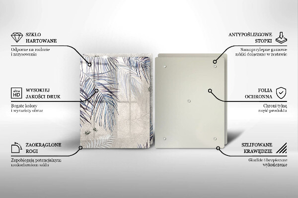 Herdabdeckung Subtile Blätter