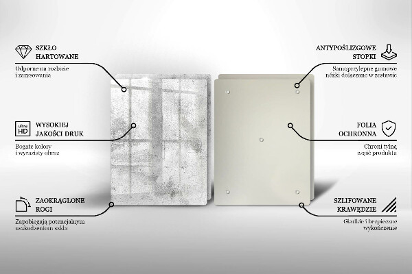 Herdabdeckung Betonstruktur