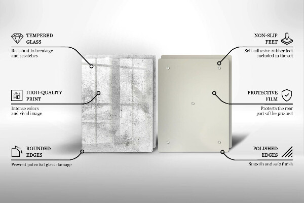 Herdabdeckung Betonstruktur