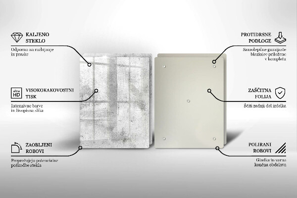 Herdabdeckung Betonstruktur
