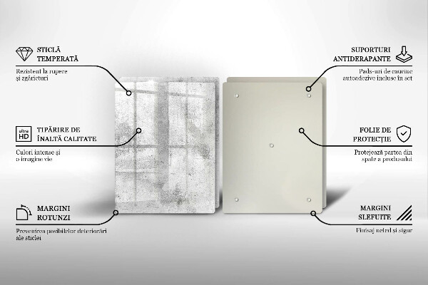 Herdabdeckung Betonstruktur