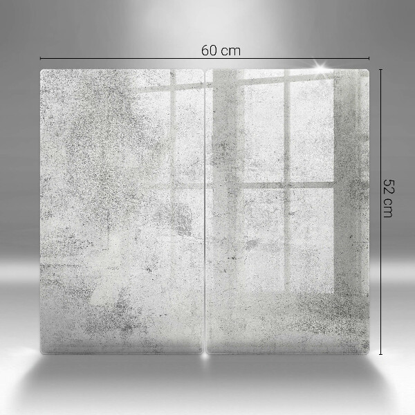 Herdabdeckung Betonstruktur