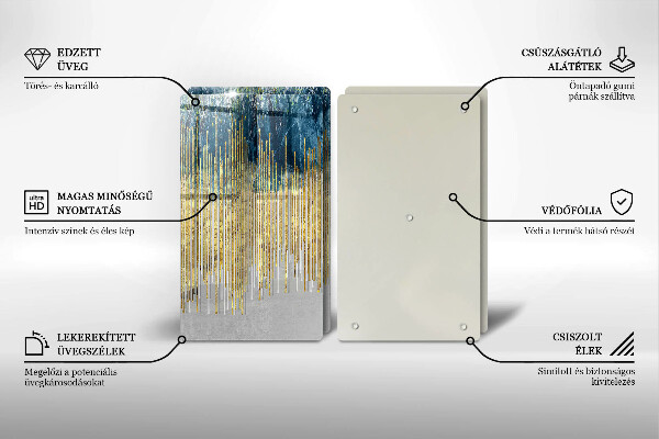 Herdabdeckung Designer-Abstraktion