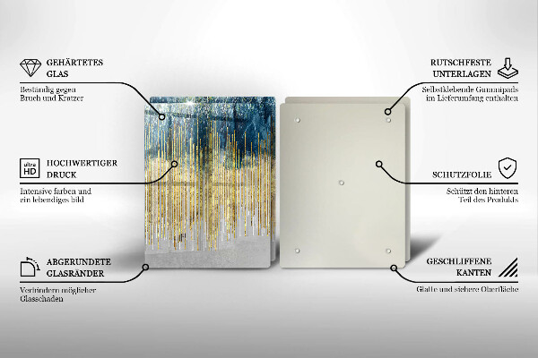 Herdabdeckung Designer-Abstraktion