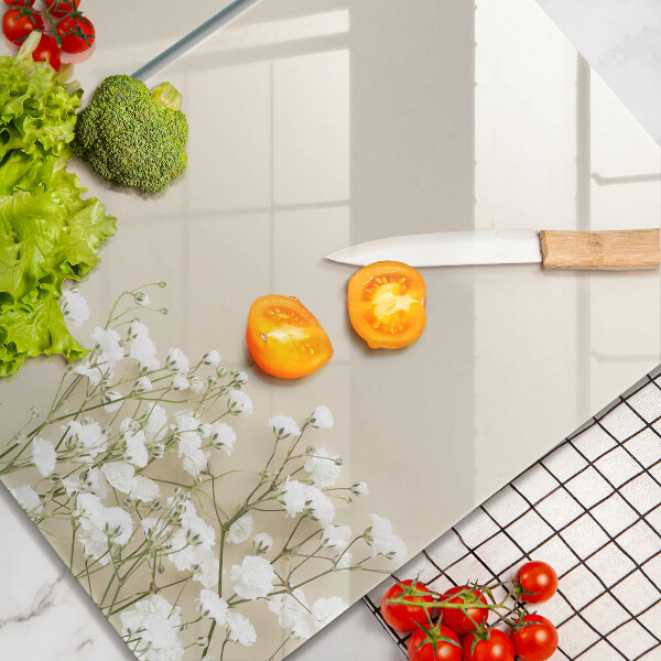 Herdabdeckung Gips-Boho-Blumen