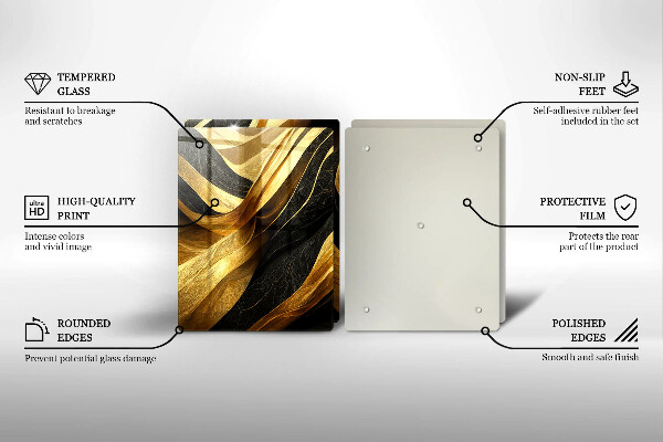 Herdabdeckung Elegante Abstraktion