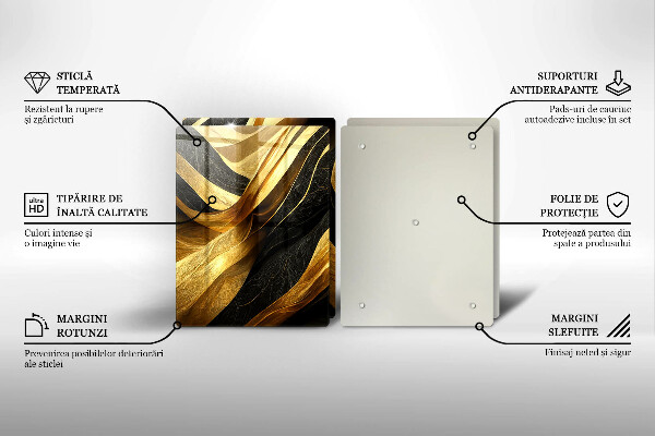 Herdabdeckung Elegante Abstraktion