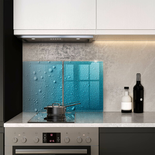 Herdabdeckung Wassertropfen