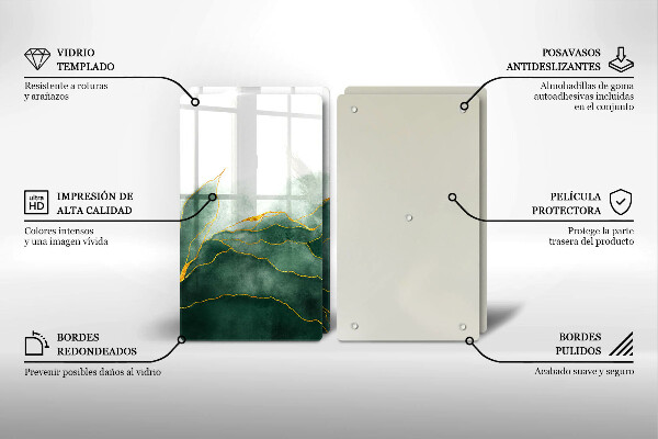 Herdabdeckung Abstrakte Natur