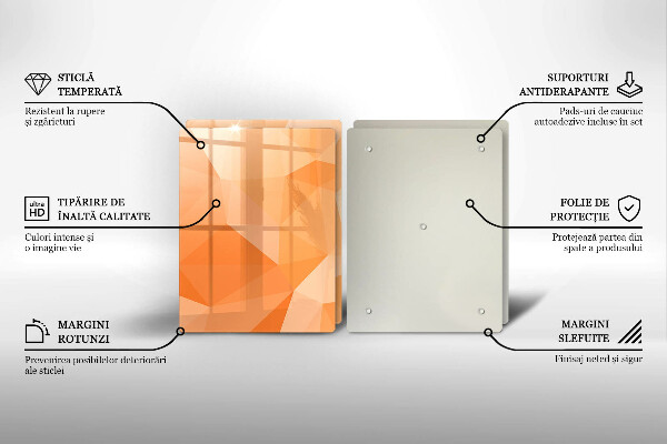 Herdabdeckung Geometrischer Hintergrund