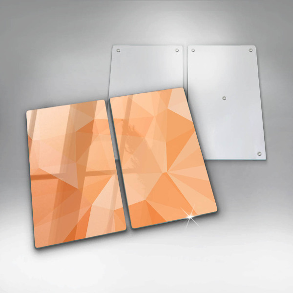 Herdabdeckung Geometrischer Hintergrund