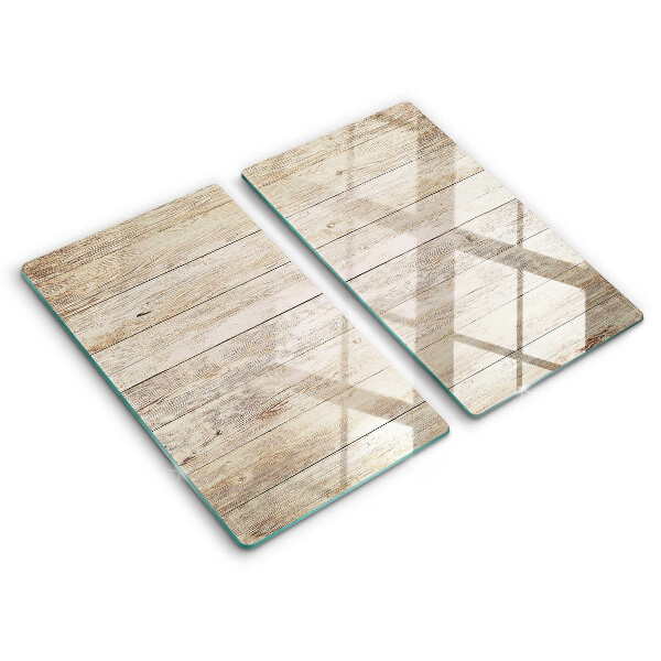 Herdabdeckung Holzbretter