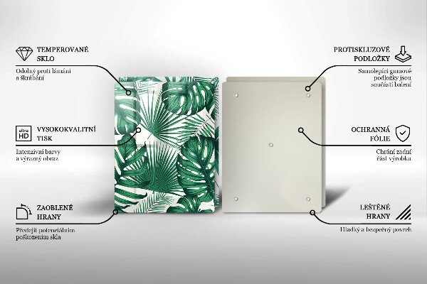 Herdabdeckung Monstera geht