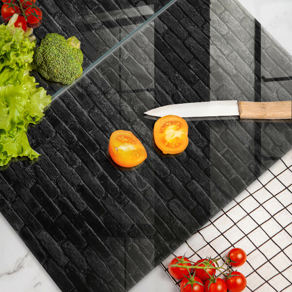 Herdabdeckung Wand Backsteinmauer