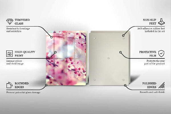 Herdabdeckung Naturapfelblüten