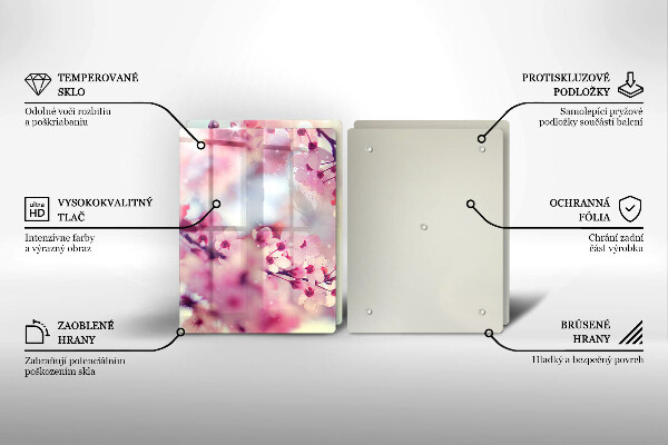 Herdabdeckung Naturapfelblüten