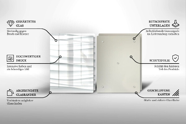 Herdabdeckung Moderne Struktur