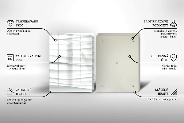Herdabdeckung Moderne Struktur
