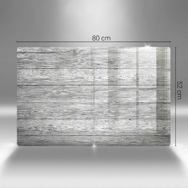 Herdabdeckung Alte Holzbretter