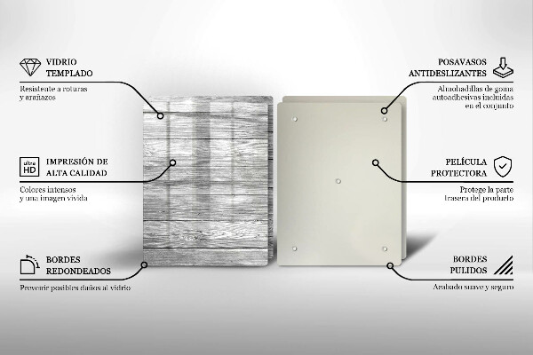 Herdabdeckung Alte Holzbretter