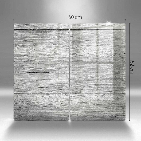 Herdabdeckung Alte Holzbretter