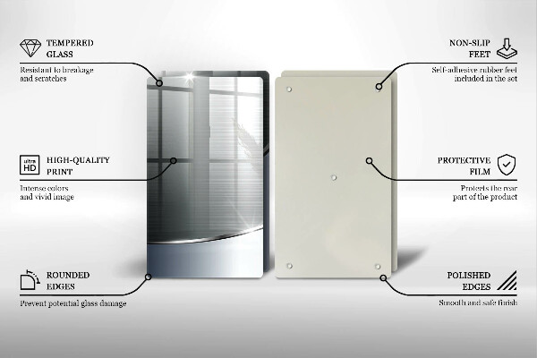 Herdabdeckung Abstraktionsmuster aus Metall