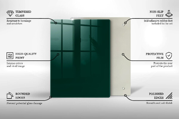 Herd schutzplatte Grüne Farbe