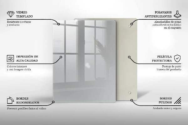 Abdeckung induktionskochfeld Graue Farbe