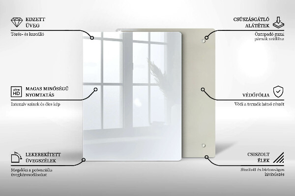 Abdeckung induktionskochfeld weiße Farbe