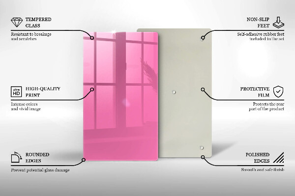 Abdeckung induktionskochfeld Pinke Farbe