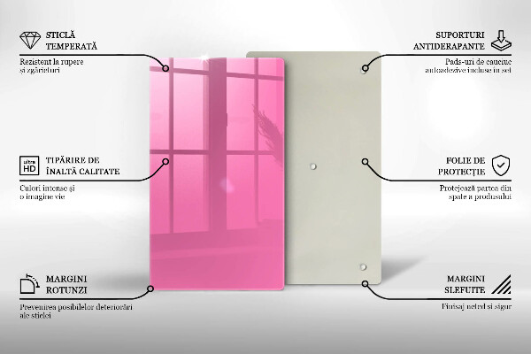 Abdeckung induktionskochfeld Pinke Farbe