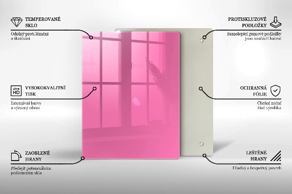 Abdeckung induktionskochfeld Pinke Farbe