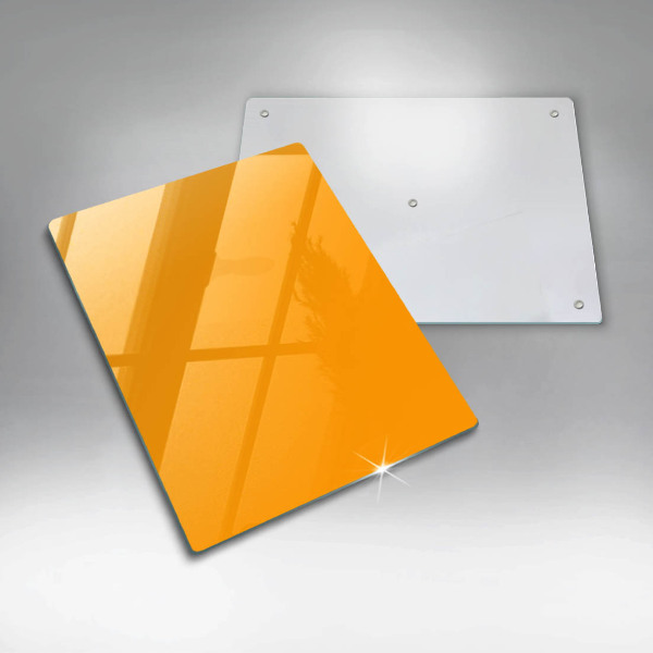 Abdeckung induktionskochfeld Dunkelgelbe Farbe
