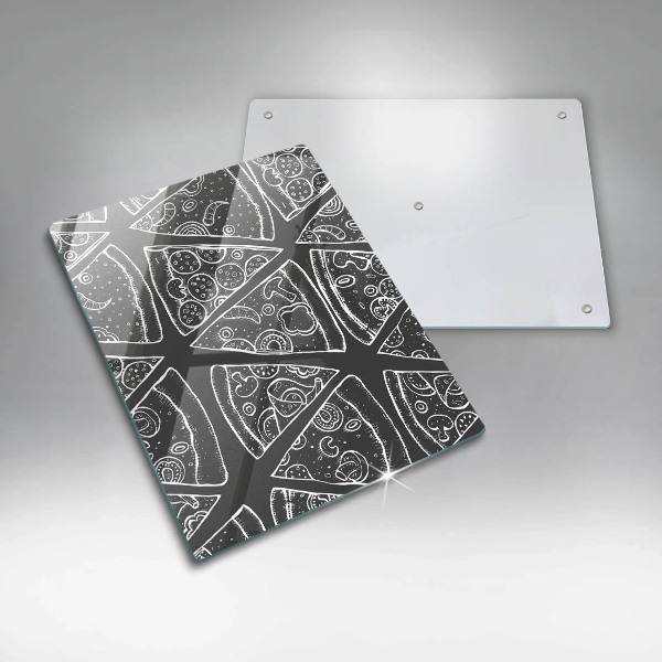 Herd abdeckplatte Pizzaillustration