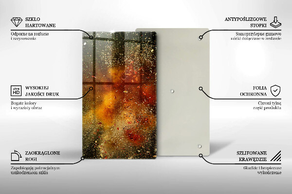 Herd abdeckplatte Bunte Gewürze