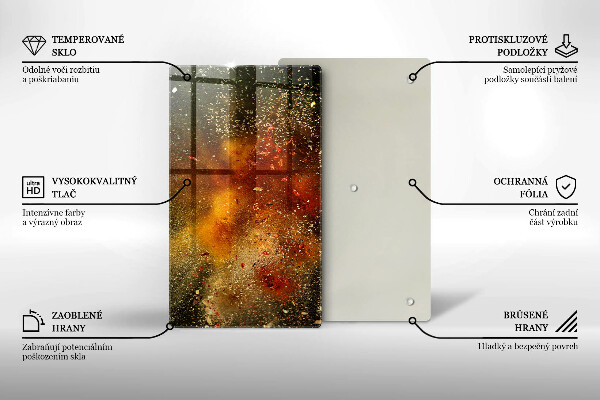 Herd abdeckplatte Bunte Gewürze