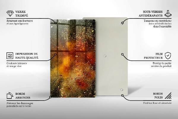 Herd abdeckplatte Bunte Gewürze