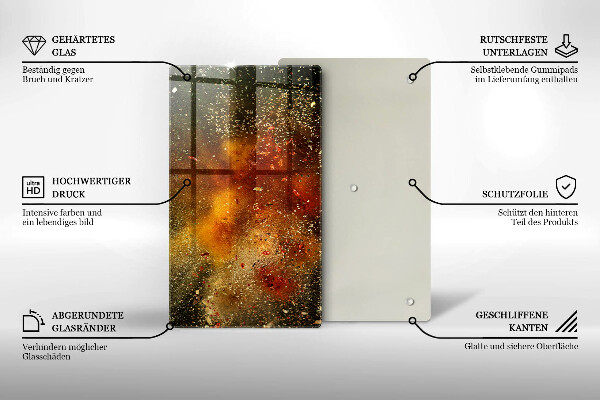 Herd abdeckplatte Bunte Gewürze