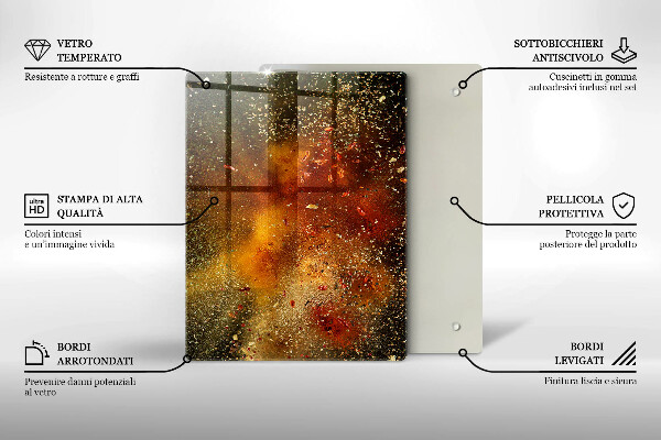 Herd abdeckplatte Bunte Gewürze