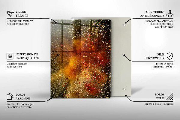 Herd abdeckplatte Bunte Gewürze