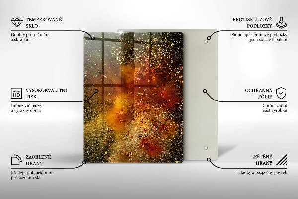 Herd abdeckplatte Bunte Gewürze