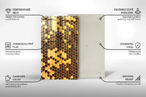 Herd abdeckplatte Bienenwabe