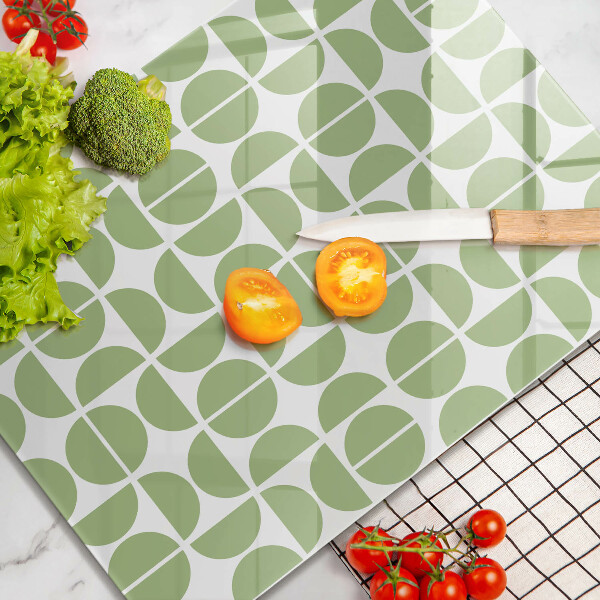 Herd abdeckplatte Muster aus Boho-Formen